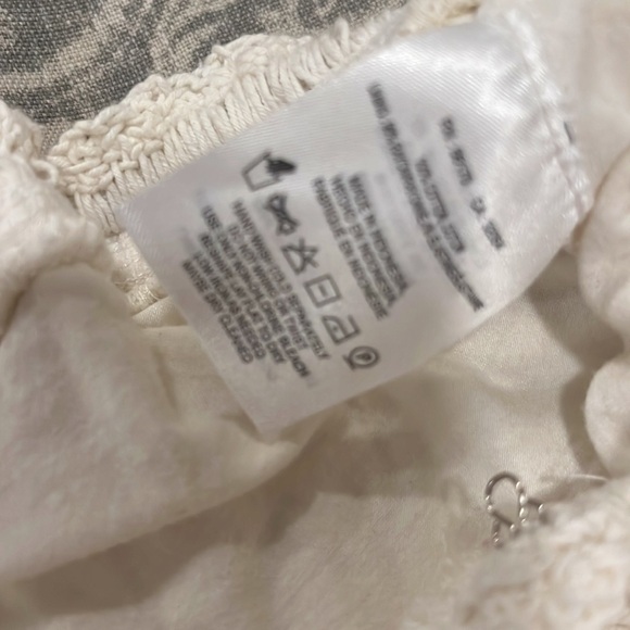 Free People Crochet Bellbottom Pants, size XS - Picture 8 of 9